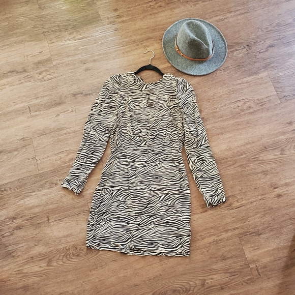 NWT H&M zebra print dress - Picture 1 of 14